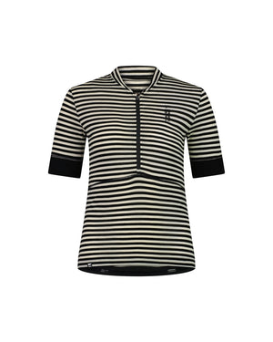 MONS ROYALE Cadence Half-Zip Merino Stripe Mijn winkel