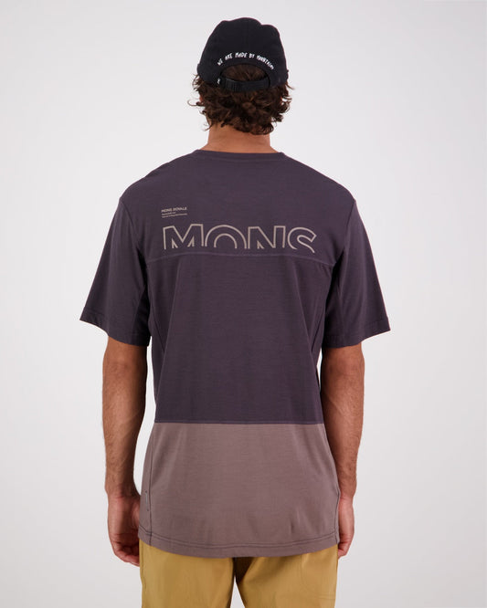 MONS ROYALE Tarn Merino Shift T-Shirt MENS Mijn winkel