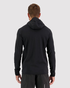 MONS ROYALE Approach Merino Gridlock Hood Mens Mijn winkel