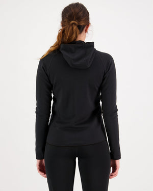 MONS ROYALE Approach Merino Gridlock Hood Women Mijn winkel