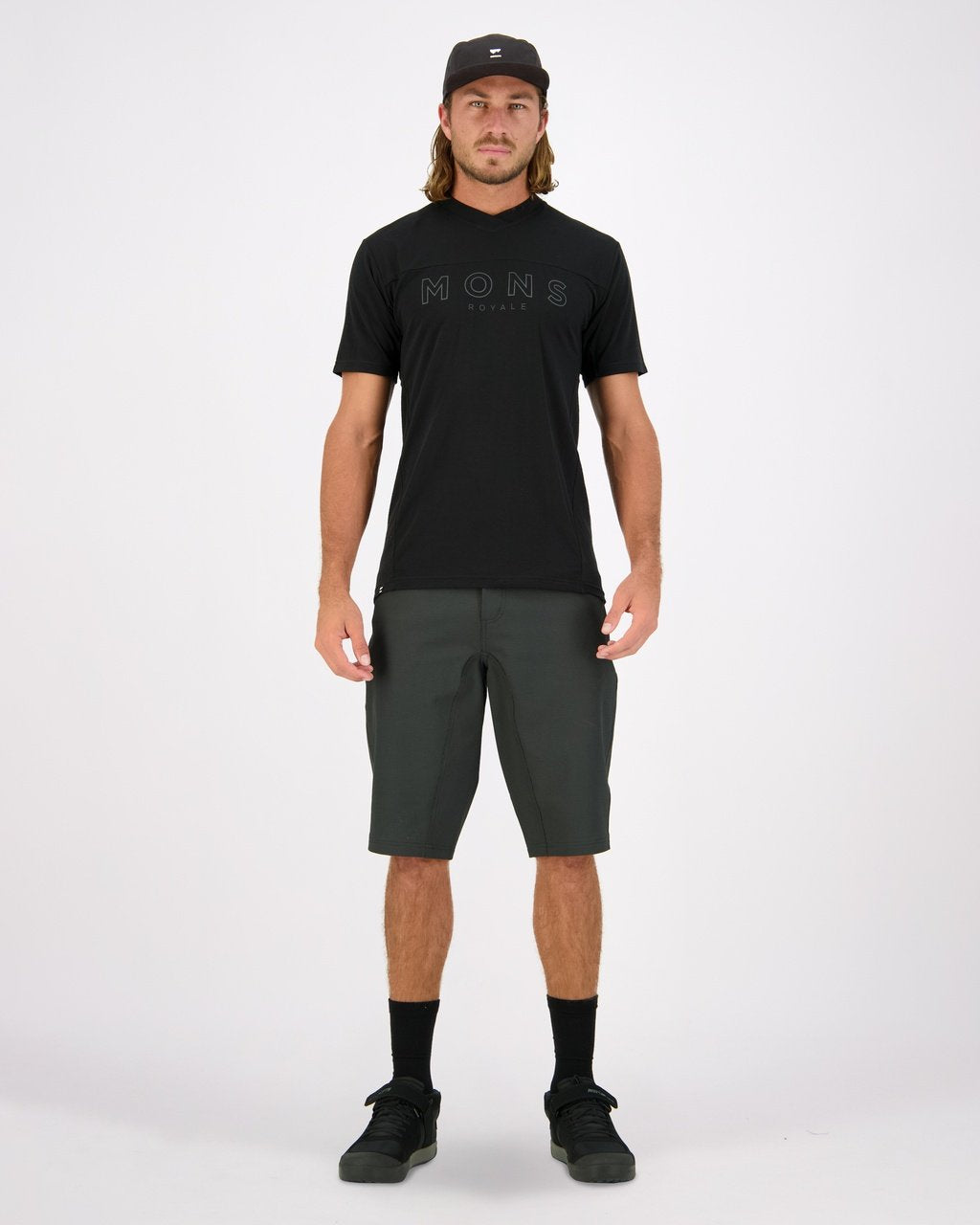 MONS ROYALE Redwood Merino Air-Con VT Mens