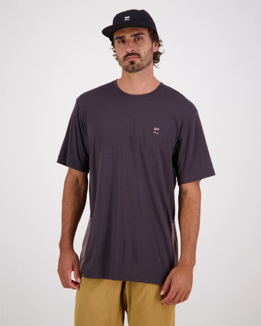 MONS ROYALE Tarn Merino Shift T-Shirt MENS