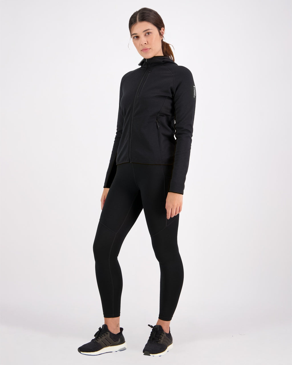 MONS ROYALE Approach Merino Gridlock Hood Women Mijn winkel
